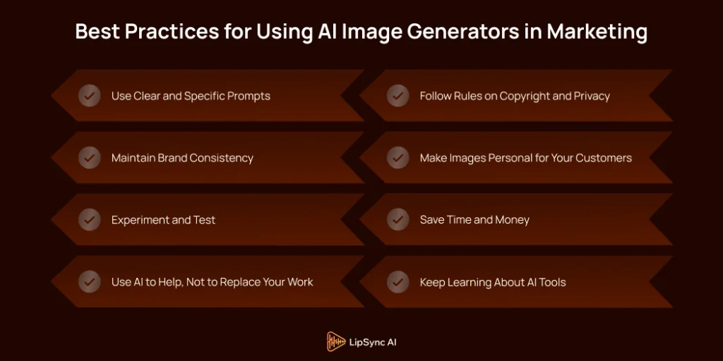 Best Practices for Using AI Image Generators in Marketing
